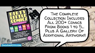 DIRTY LITTLE COMICS [Book Series Trailer] Tijuana Bibles and Vintage Adult Comic Art - Jack Norton