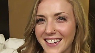 Karla Kush takes a fat cock her first adult vid