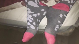 Sock tease