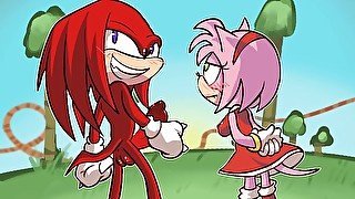 Amy X Knuckles! A Sonic The Hedgehog Cartoon