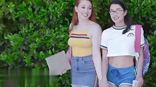 Sexy Teens Express Their Gratitude For The Fun Of Wild Sex