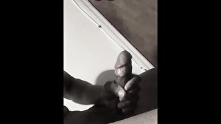 Black Dick Solo Masturbation