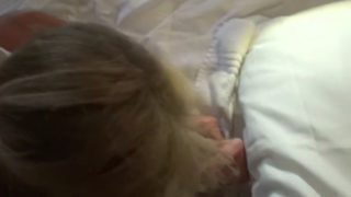 Homemade fucking blindfolded blonde