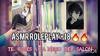 ASMR ROLEPLAY- Fuckboy se coje a la timida (gemidos fuertes)