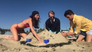 Amateurs Build Sandcastle On the Beach ft. MySweetApple