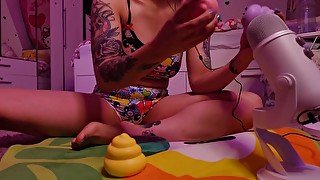 FAKE FARTING FUN AMATEUR PANTYS ASS ASMR