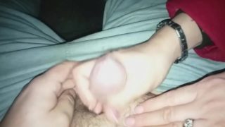 Hot handjob