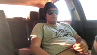 Public Car Masturbation