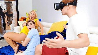 Pumped For VR!!! Video With Savannah Bond , Anthony Pierce - Brazzers