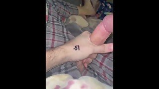 Edging my Big Long Cock!!