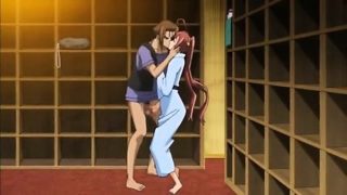 Hentai hotties getting lavish hentai facials