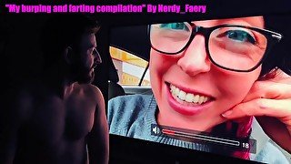 My Burping And Farting Compilation For You! (CUMmedian Quickie)