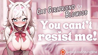 Your Catgirlfriend Seduces You On No Nut November ♡ [F4M] [Erotic Audio Roleplay]