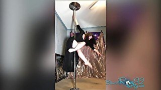 Pole Dancing Practice Behind The Scenes