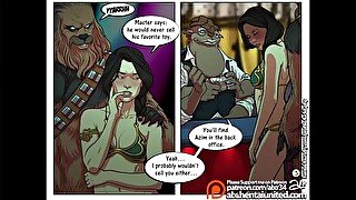 Rey Submits to Her Wookie Master Part 1-2