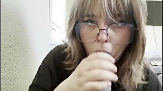 POV Subby cock massage