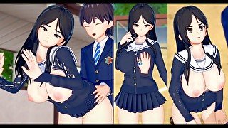 【エロゲーコイカツ！】とある魔術の禁書目録 吹寄制理3DCG巨乳アニメ動画[Hentai Game Koikatsu! A Certain Magical Index Seiri Fukiyose