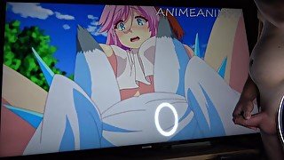 Hottest Anime Big Boobs Teen While Another Makes Her A Sloppy Cunnilingus