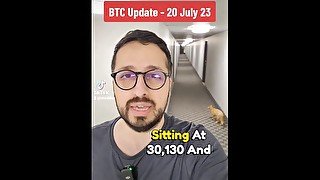 Bitcoin price update 20th July 2023 with step sis