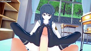 Hentai POV Feet Sayaka Maizono Danganronpa