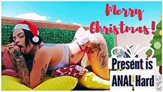 Feliz Natal - Presente é ANAL Duro Bunda grande Orgasmo forte - SEXDOLL 520