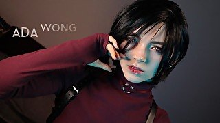 It's not Ada Wong's style to wait for someone to fuck her hard