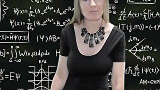 Naughty Teacher Breast Play JOI