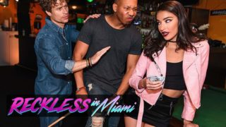 RecklessInMiami - Emily Willis Takes Michael Vegas & Ricky Johnson’s Cocks