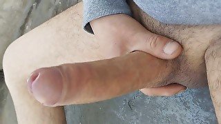 I love masturbating outdoors and knowing that my neighbor loves to see how I do it