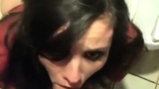 dirty talk fucking a girl in bathroom