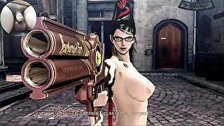 BAYONETTA NUDE EDITION COCK CAM GAMEPLAY #3