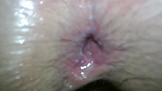 Milf whore fucked ass extreme anal filled with cum creampie