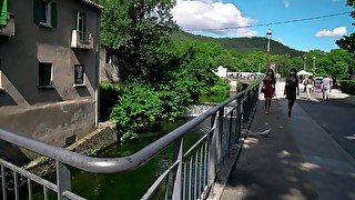 Very hot weather in Solliès-Pont (83) with Caro and Clara!