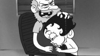 Betty Boop deepthroat old man