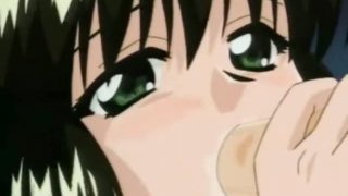 Hentai teen lady gets cunt licked