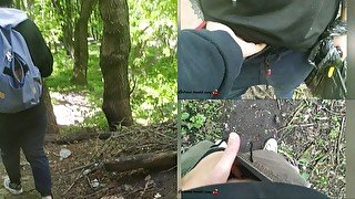 🏳‍🌈MASTURBATE IN THE FOREST TO MY BABY 😜 FUCK WHEN WE GO HOME 💦