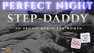 A Perfect Night with Step-Daddy: Intense Lovemaking Leads to a Risky Creampie! (Erotic Audio Only)