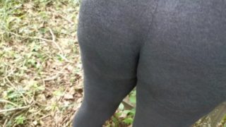 Ass spanking in public while wearing spandex - Trailer