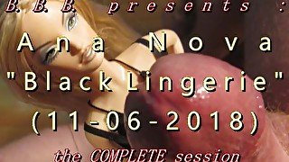 2018 Ana Nova "Black Lingerie (quickie)" FULL version