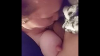 Live face fucking makes her drip a puddle of girl cum in my mouth