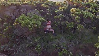 Caught Fucking On Drone Outdoors