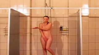 man with cam in girls shower