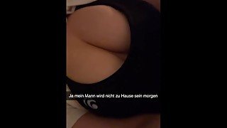 My wife cheats on me after Party on Snapchat German