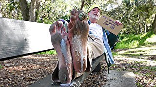 Homeless Man Dirty Foot Worship - Richard Lennox