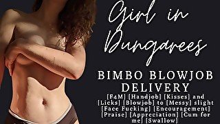 ASMR  Bimbo Blowjob Service  Sweet  Blowjob  Face Fucking