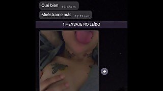 Chat hot de la universidad, chica se enamora de otaku