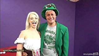 Saint Patrick’s Day Squirting & Creampie Fiesta