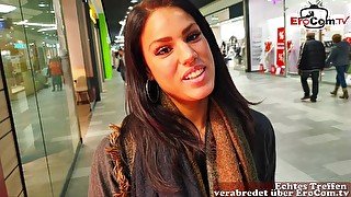 German amateur latina teen 18+ public pick up in shopping center and reale female orgasm pov