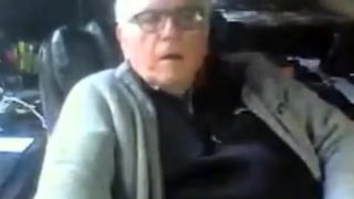 grandpa jerking off