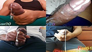 Big Cock Cumming Compilation, Hot Thick Cumshot POV